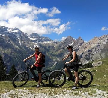 ebiking pyrenees mountains pineta valley
