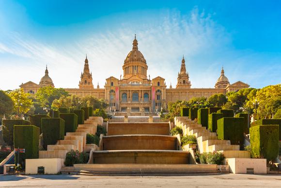 barcelona montjuic museum spain