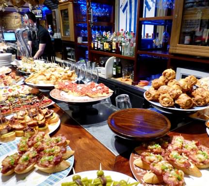 Spain basque country inn to inn san sebastian pintxos 2