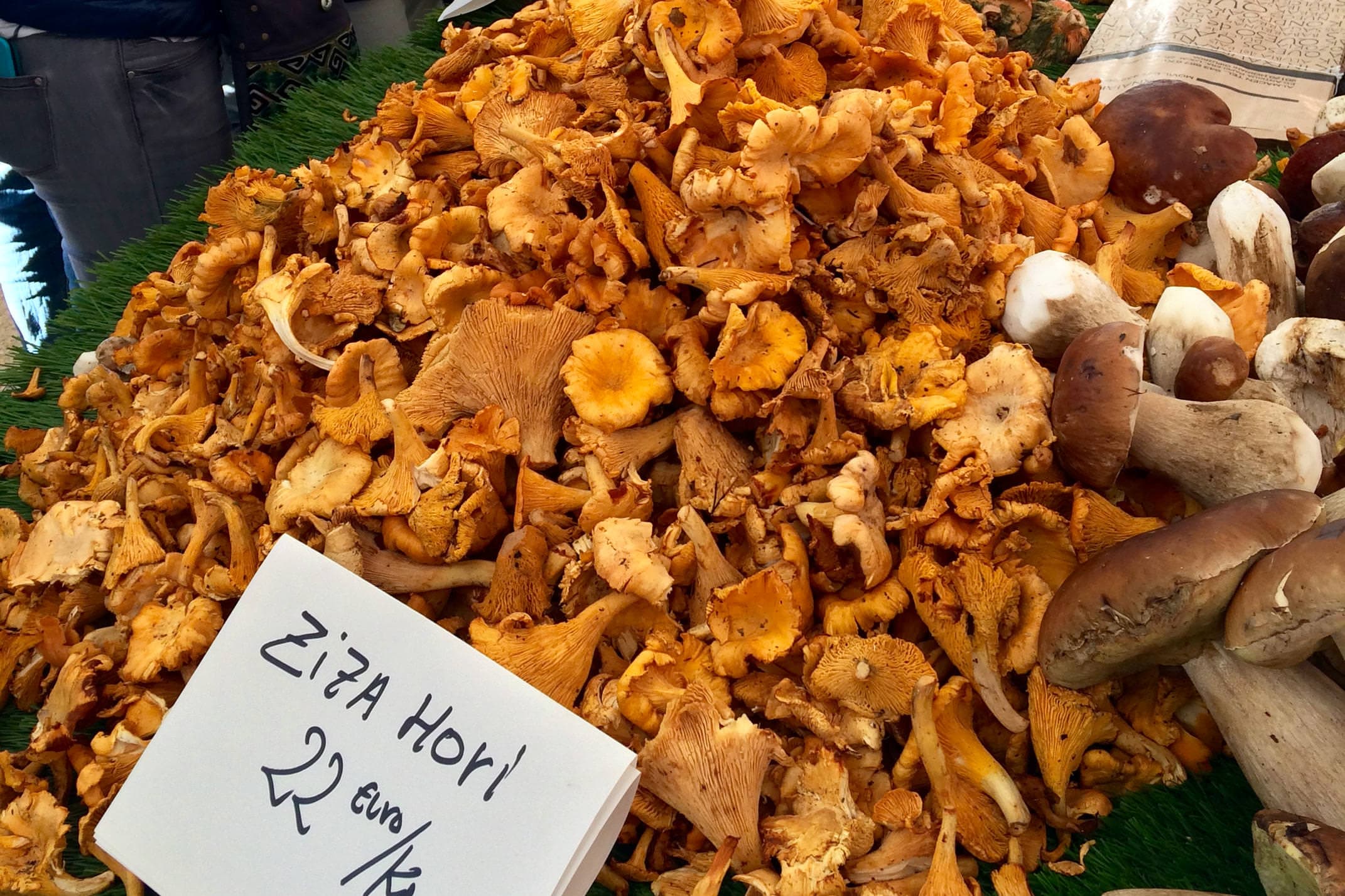 Spain basque country tolosa market mushrooms c xabi etxarri