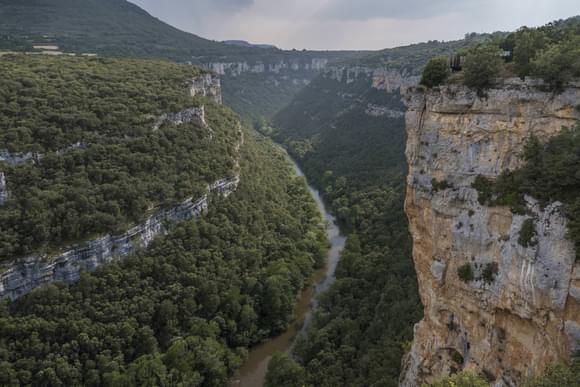 Spain burgos ebro canyon pesquera valdelateja