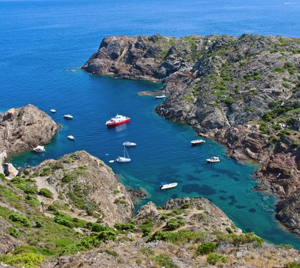 Spain catalonia cap de creus canva