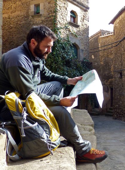 Spain catalonia girona empurda map reading madremanya