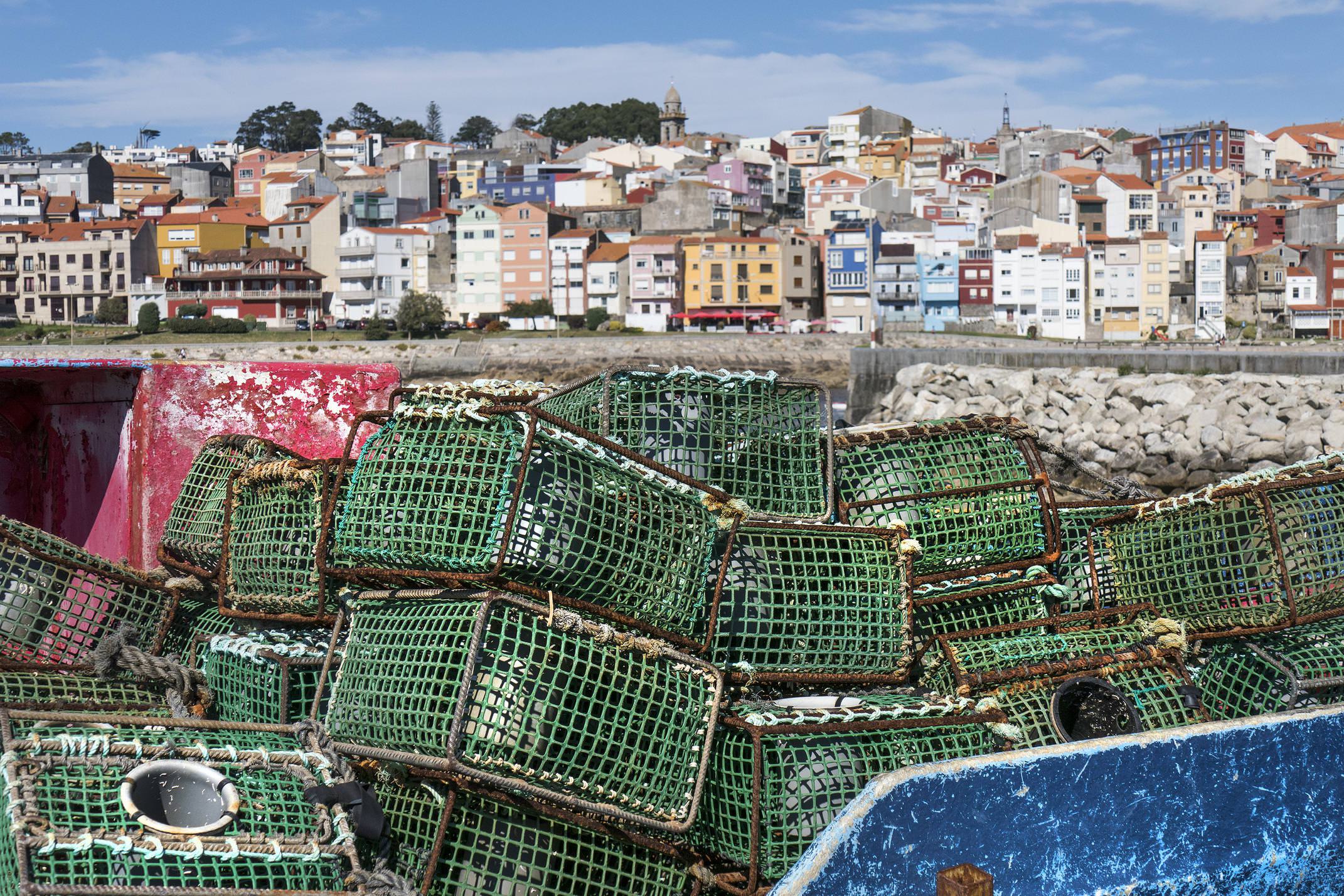 Spain galicia aguarda minho fishing port c diego pura