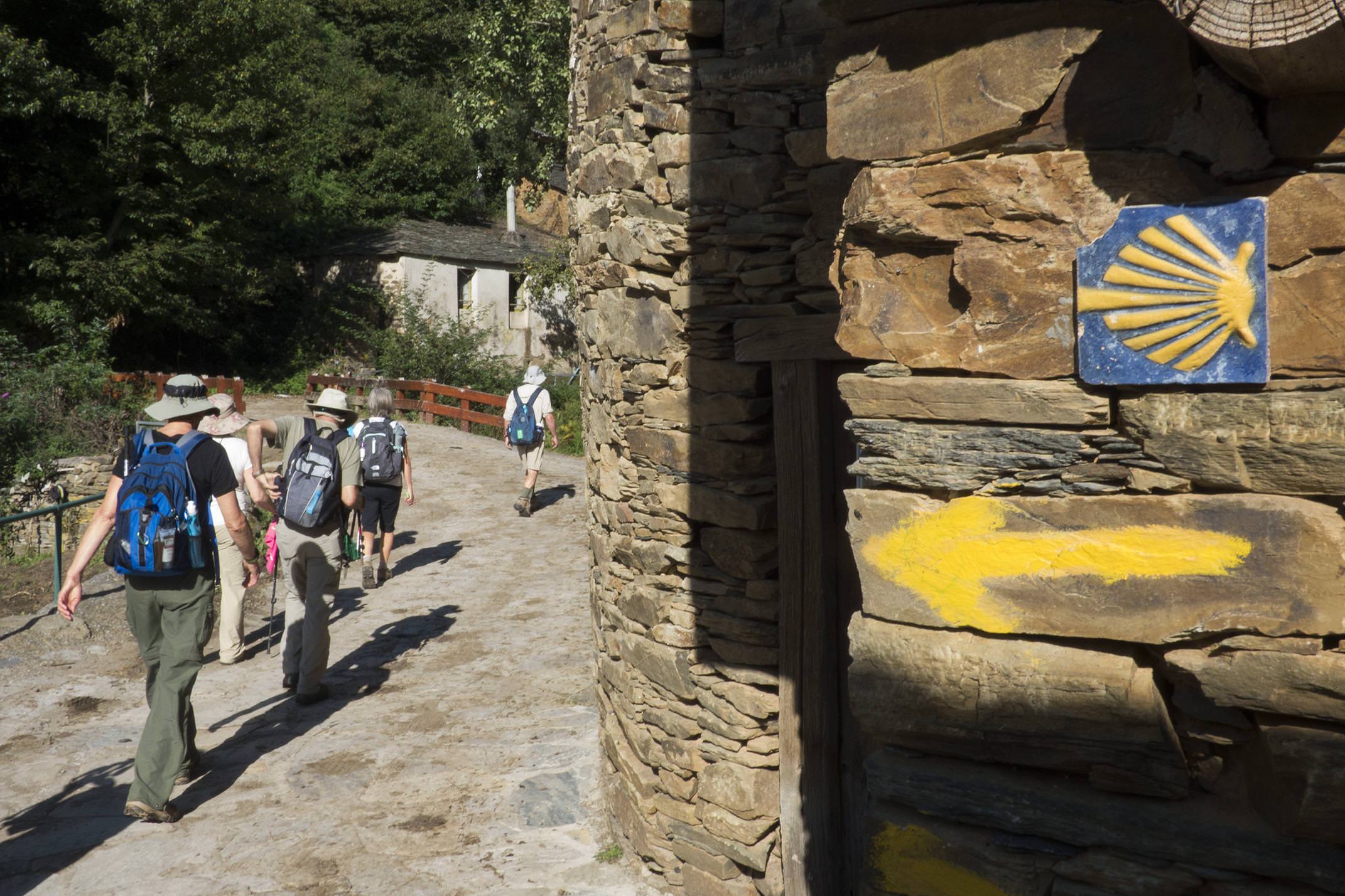 Spain galicia camino triacastela sarria sanxil waymark