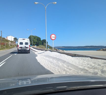 Spain galicia sand road costa da morte chris bladon pura aventura