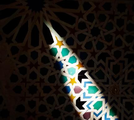 Spain granada alhambra tiling chris bladon