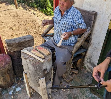 Spain la gomera imada spoon whittler chris bladon pura aventura