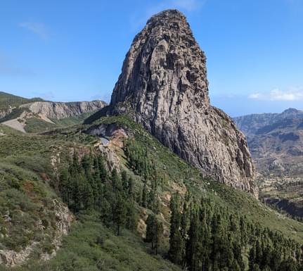Spain la gomera monument los roques chris bladon pura aventura