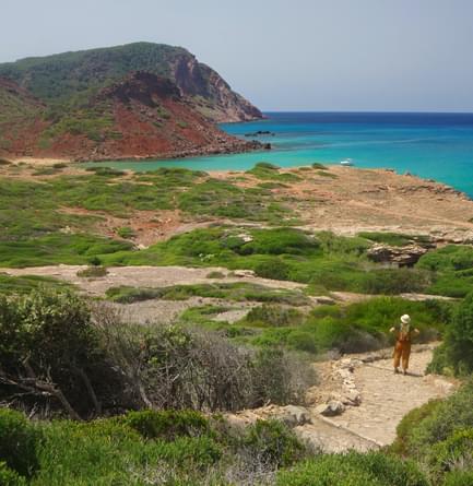 Hiking from beach to beach on a Menorca walking holiday