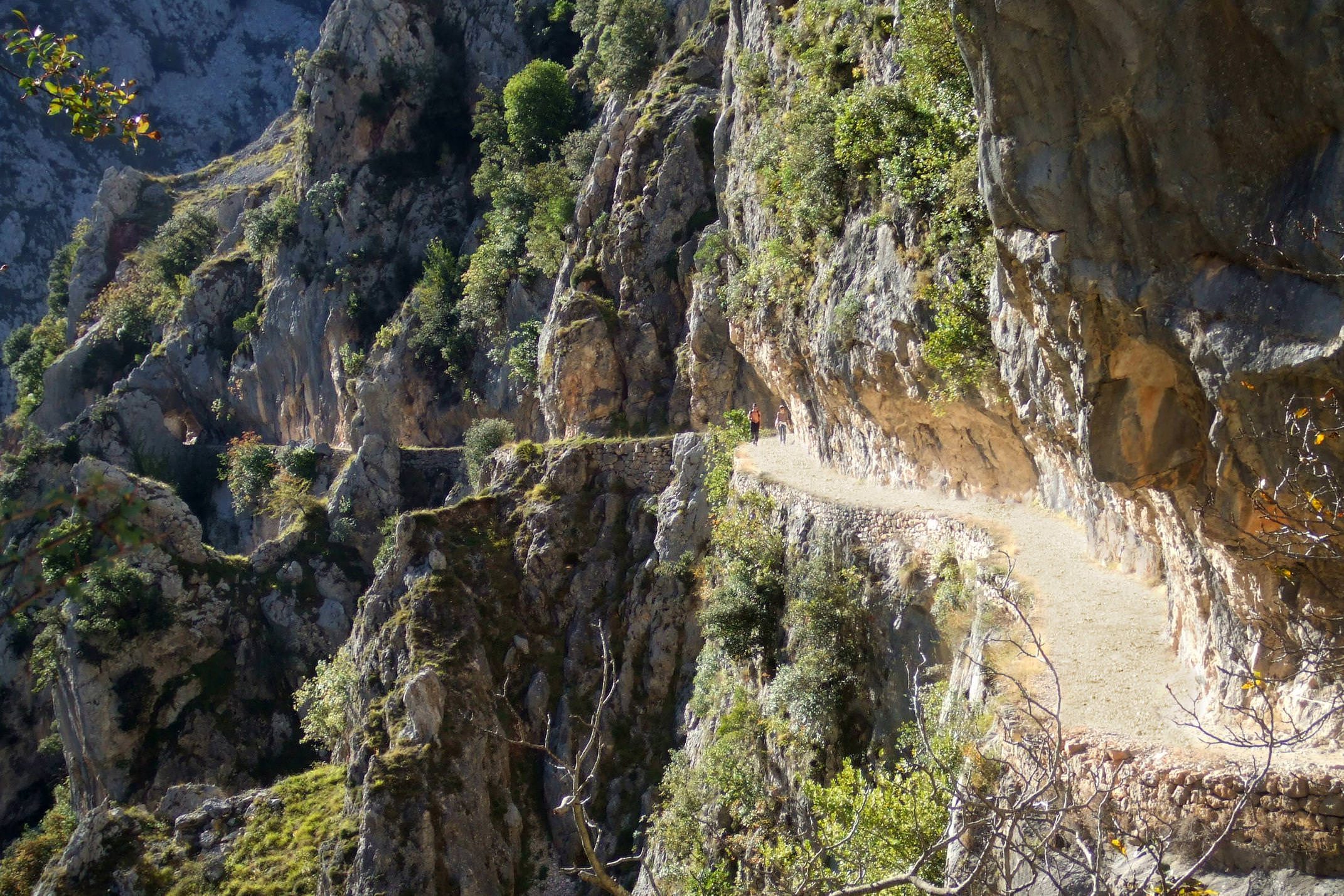 Spain picos de europa cares gorge pathway