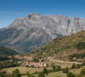 valdeon village in the picos de europa