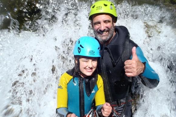 canyoning family pyrenees