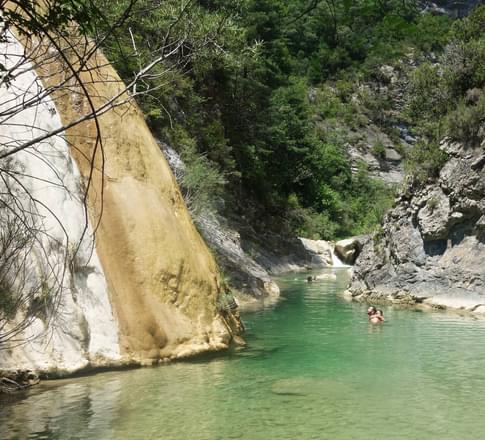 Spain pyrenees huesca ainsa summer family rivers pools swimming c diego
