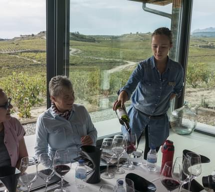 Spain rioja winery luis cañas tasting room