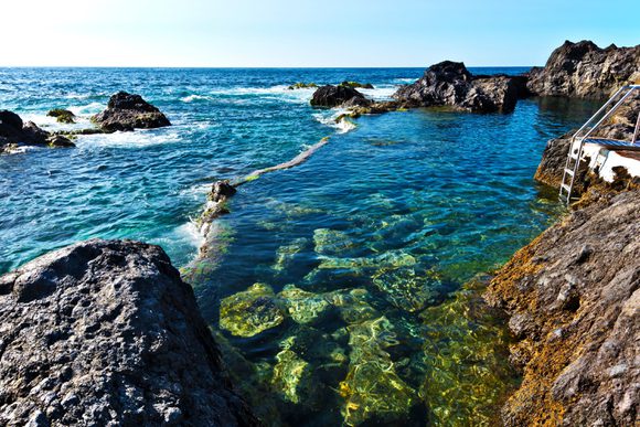 garachico lava rock pools