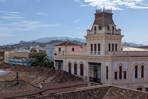 la laguna view from hotel rooftop