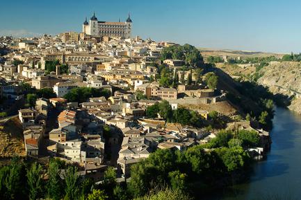toledo view from above river