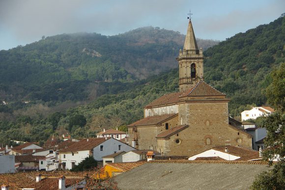 alajar village in sierra de aracena