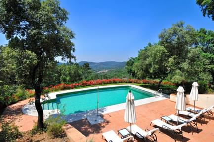hotel pool in aracena hills