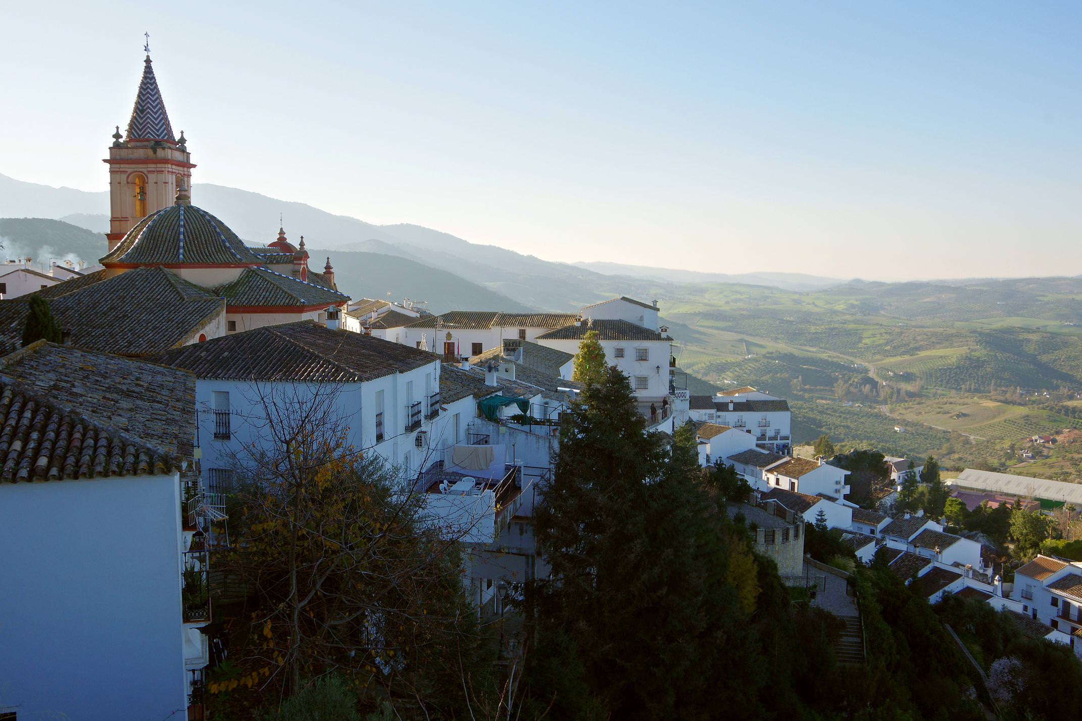 Spain andalucia zahara de la sierra c chris bladon pura