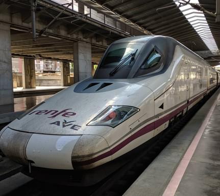 Spain madrid to cordoba train c pura
