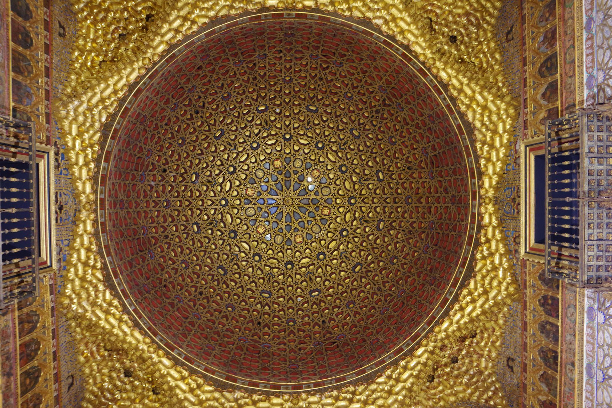 Spain seville alcazar ceiling chris bladon pura