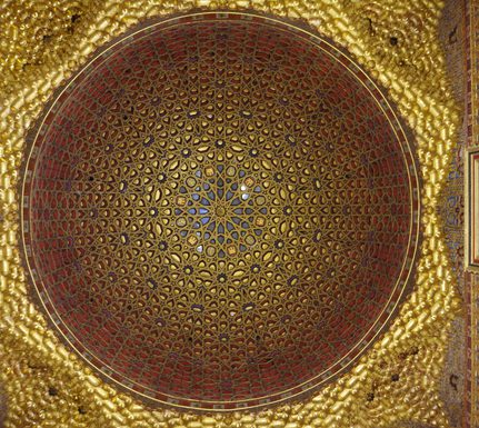 Spain seville alcazar ceiling chris bladon pura