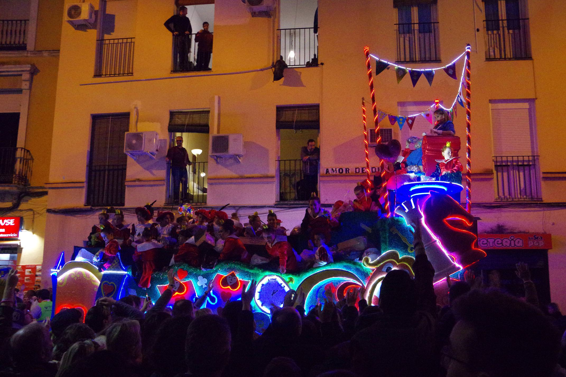 Spain seville three kings parade chris 1