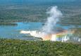 Brazil iguazu general view with rainbow guenter purin