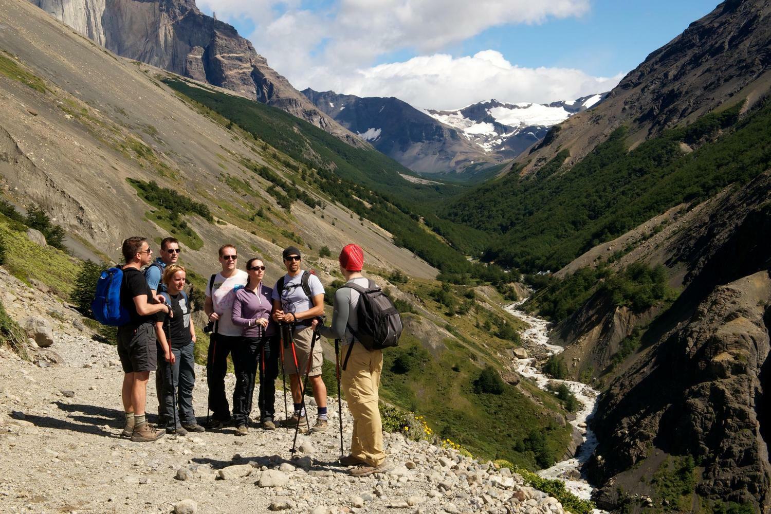 Chile patagonia torres del paine patagonia camp valle asencio walkers