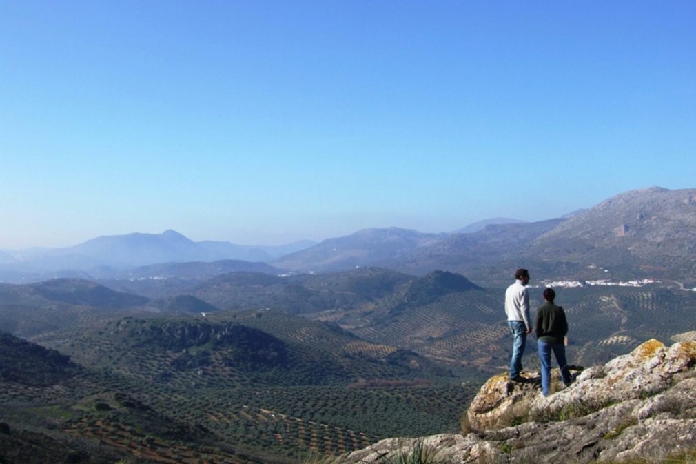 Spain andalucia casa olea sierra subbetica landscape view