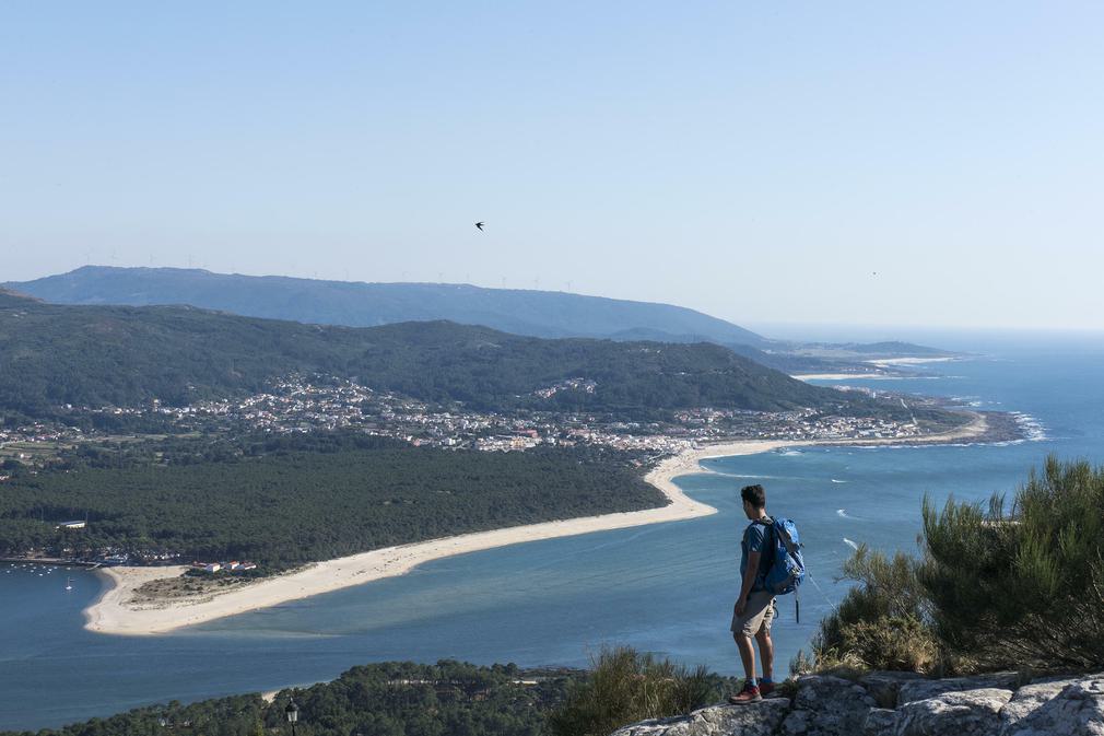 Spain portugal minho santa tecla view atlantic c diego pura