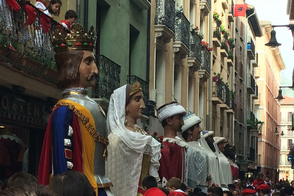 Spain pamplona giants san fermin xabier etxarri