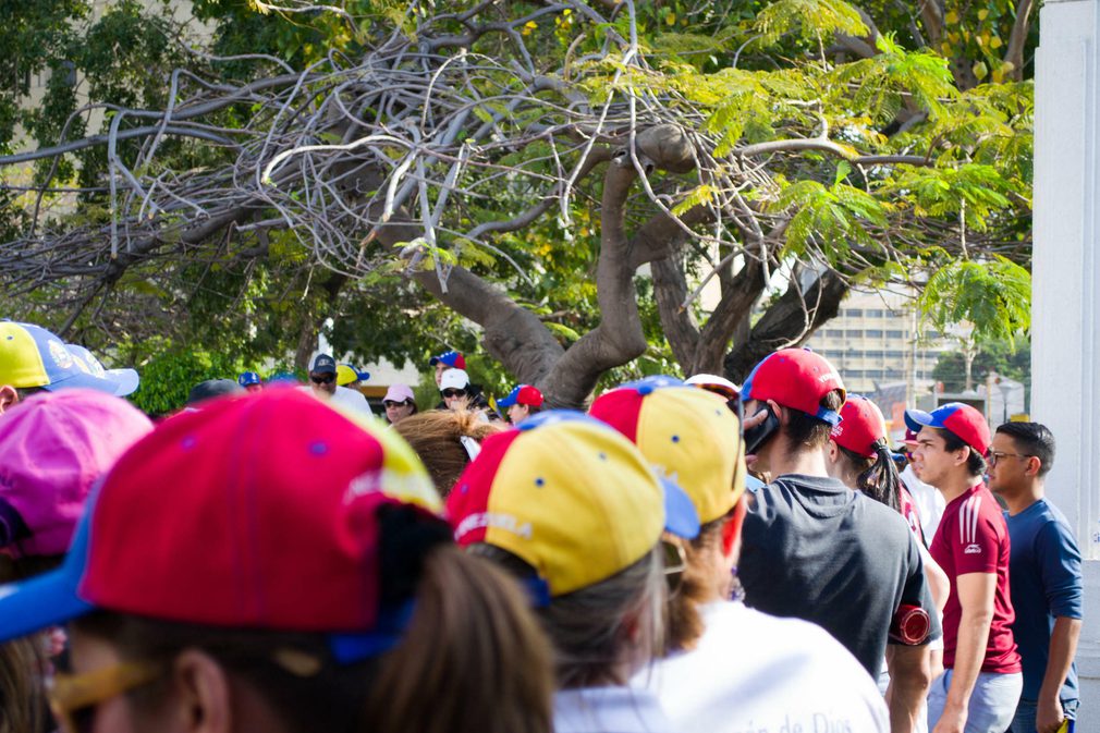 Venezuela protest CC wikimedia commons